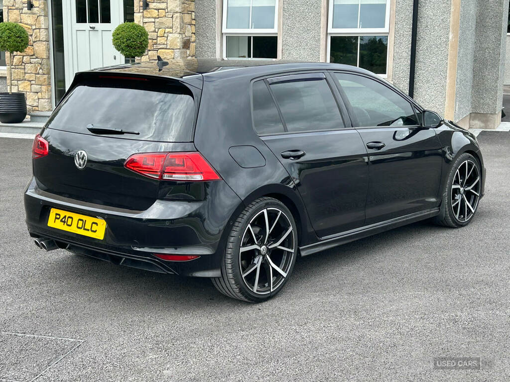 Volkswagen Golf 2.0 Tdi R-line Black #3