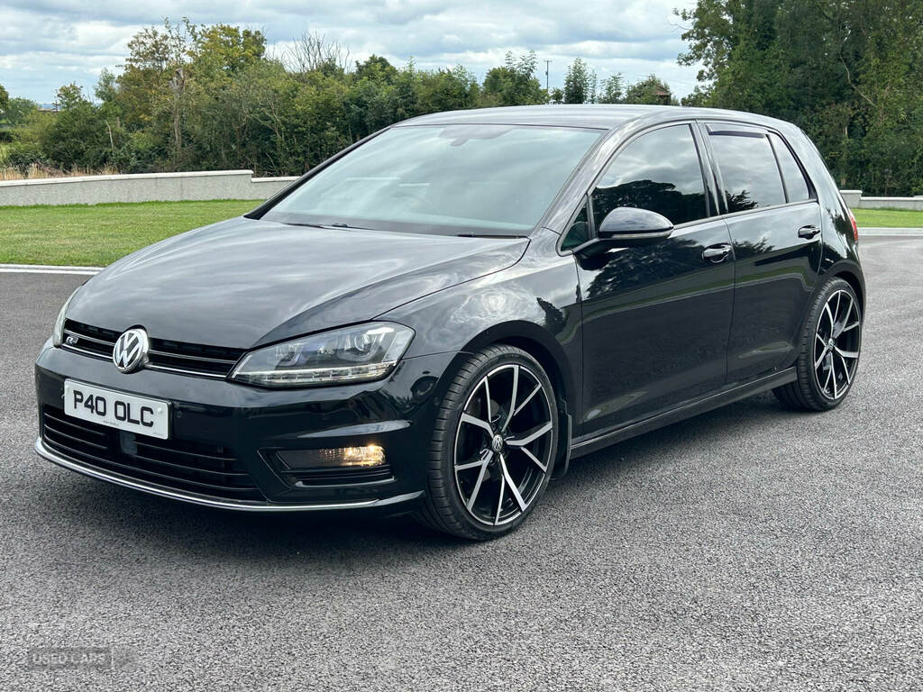 Volkswagen Golf 2.0 Tdi R-line Black #6