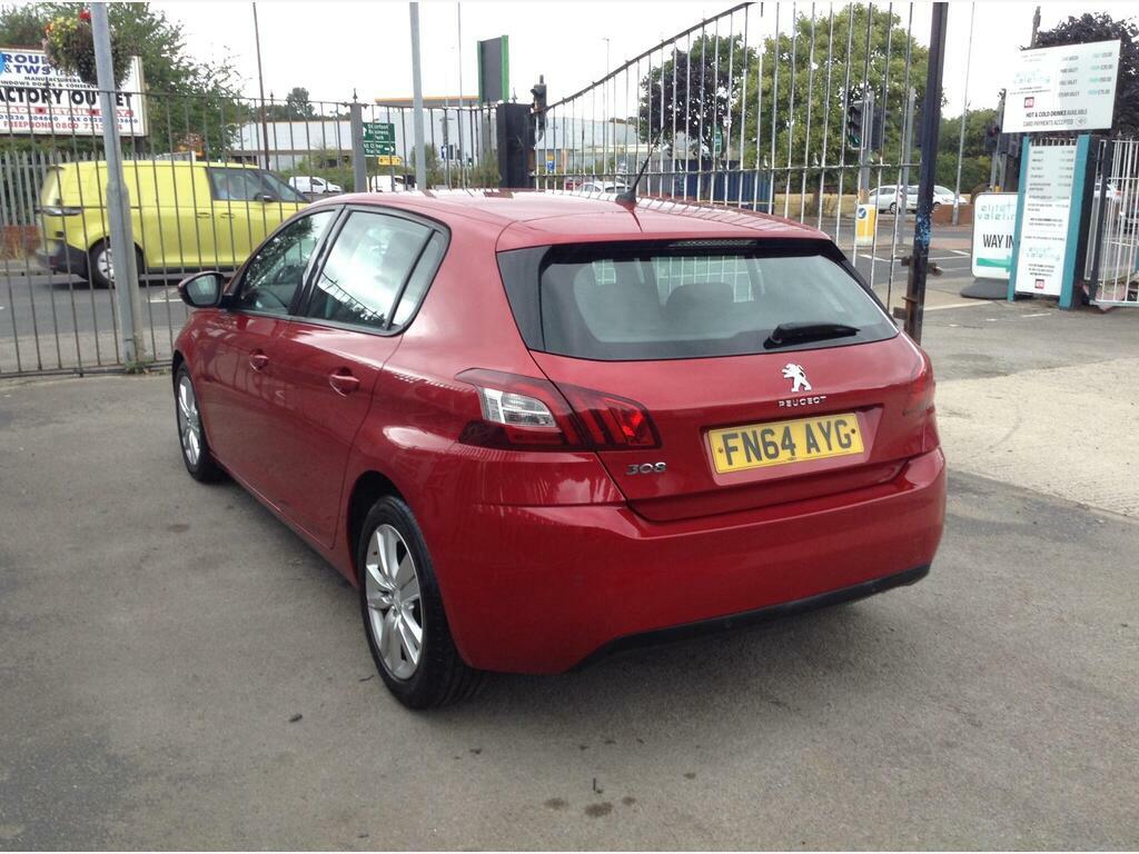 Peugeot 308 1.6 Hdi Active Euro 5 Red #4