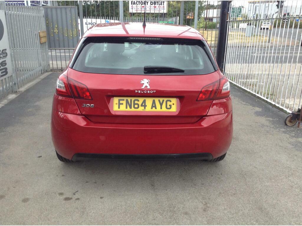Peugeot 308 1.6 Hdi Active Euro 5 Red #5