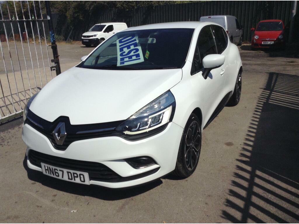 Renault Clio 1.5 Dci Dynamique S Nav Euro 6 S S White #3