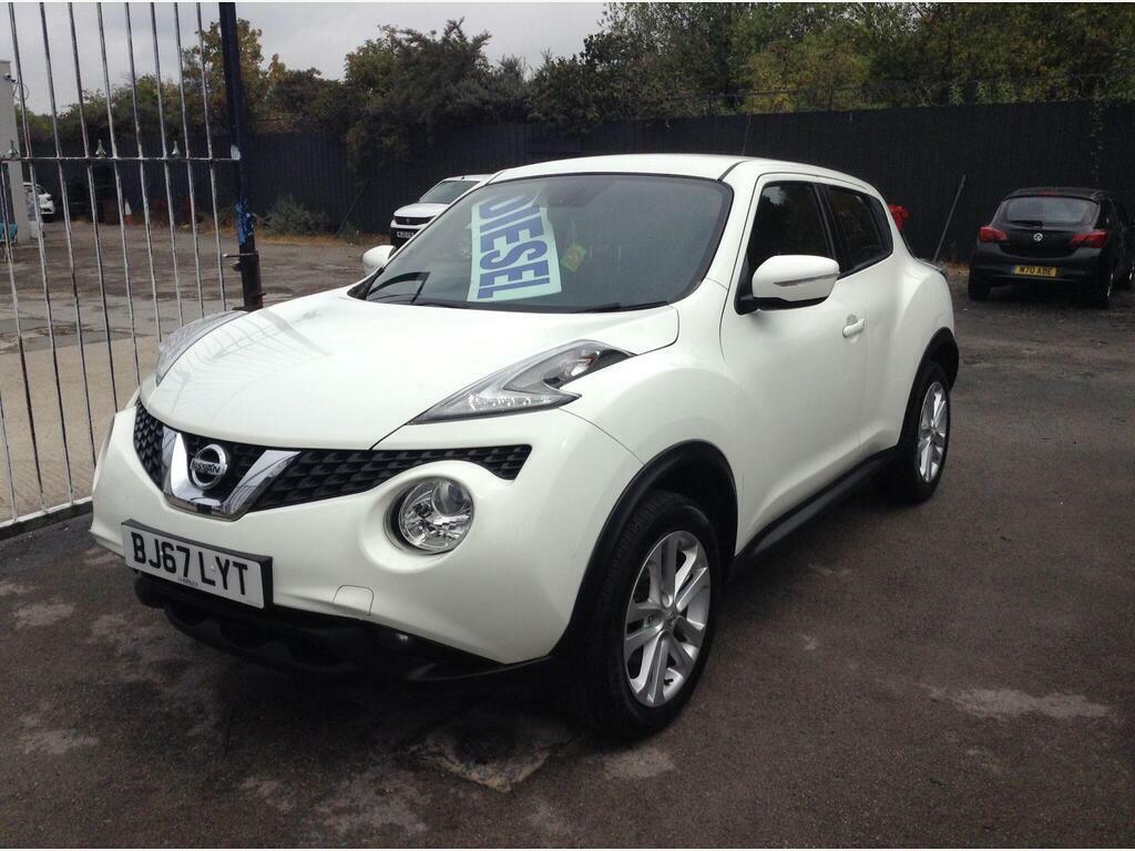 Nissan Juke 1.5 Dci N-connecta Euro 6 S S White #3