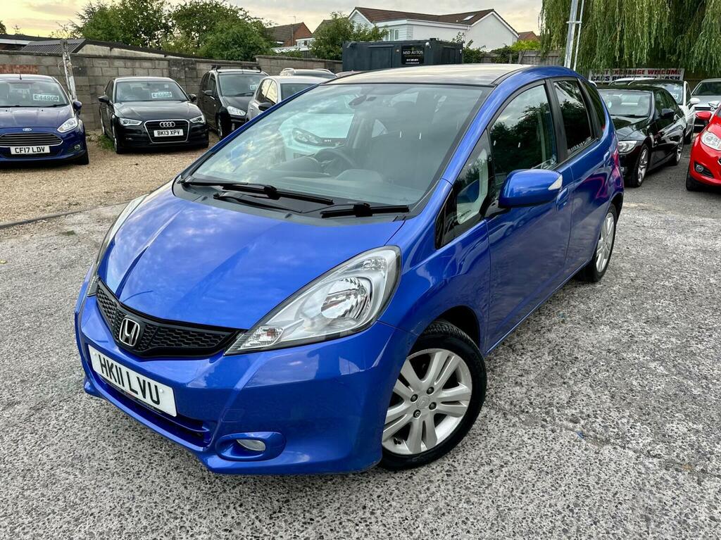 Honda Jazz 1.4 I-vtec Ex Euro 5 2011 Blue #5