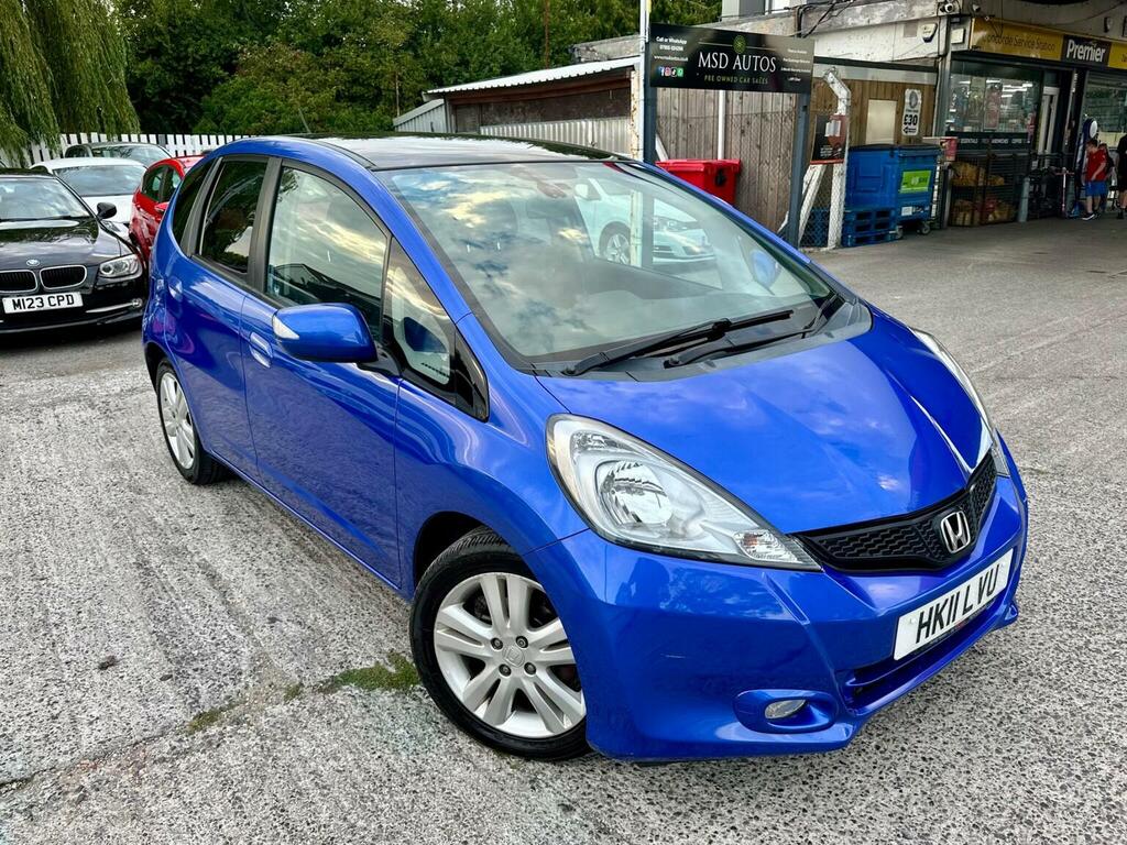 Honda Jazz 1.4 I-vtec Ex Euro 5 2011 Blue #2