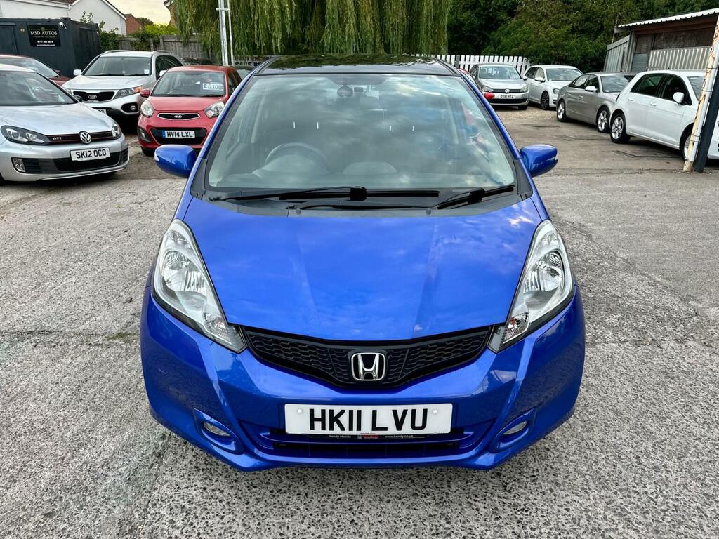 Honda Jazz 1.4 I-vtec Ex Euro 5 2011 Blue #4