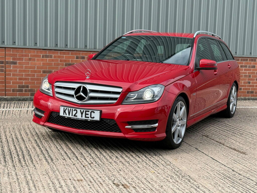 Mercedes-Benz C Class 2.1 C220 Cdi Blueefficiency Sport G-tronic Euro 5 KV12YEC Red #3