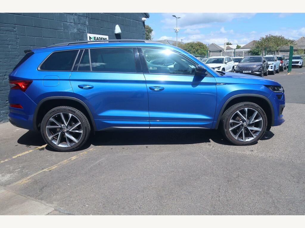 Skoda Kodiaq 1.5 Tsi Act Sportline Dsg Euro 6 S S 7 Seat Blue #4