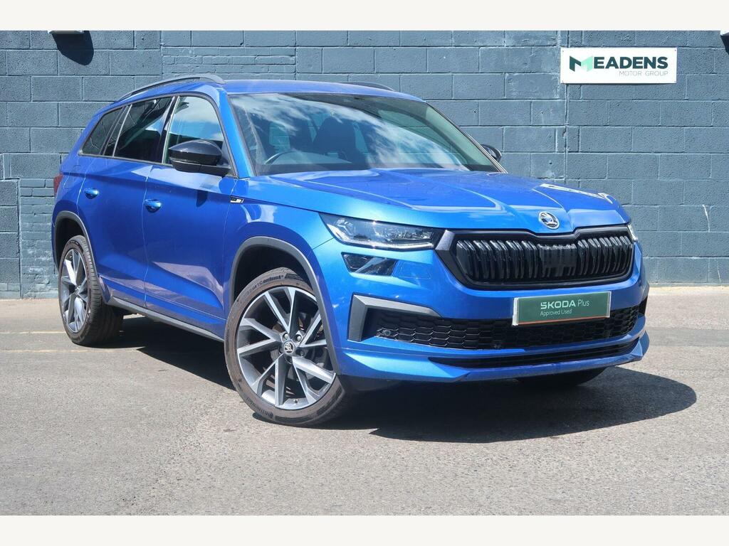 Skoda Kodiaq 1.5 Tsi Act Sportline Dsg Euro 6 S S 7 Seat Blue