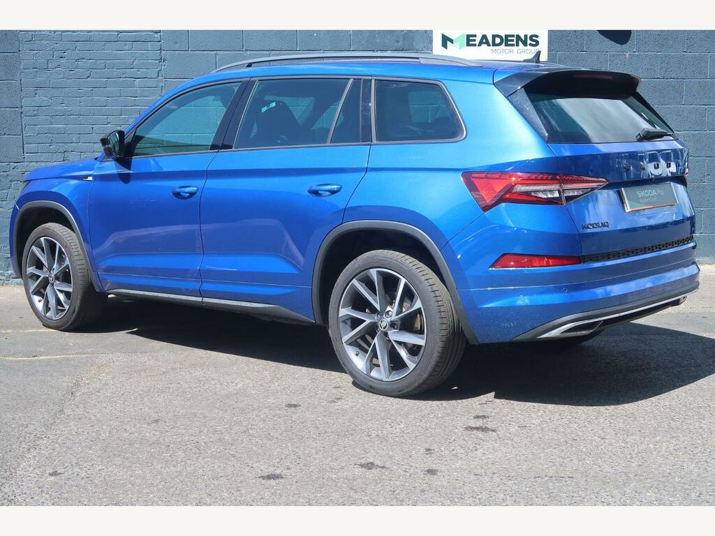 Skoda Kodiaq 1.5 Tsi Act Sportline Dsg Euro 6 S S 7 Seat Blue #2