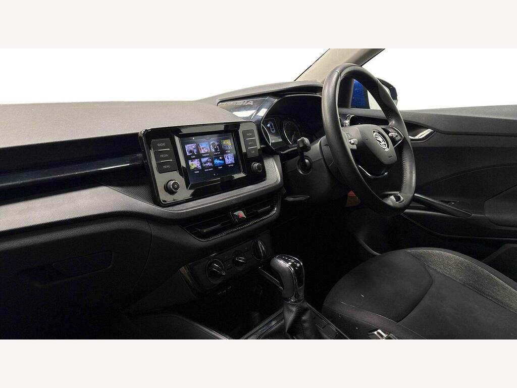 Skoda Fabia 1.0 Tsi Se Comfort Dsg Euro 6 S S Blue #4
