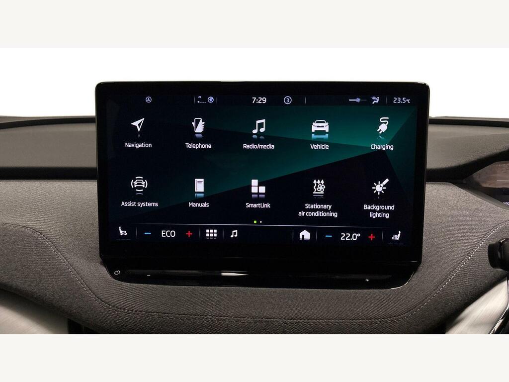 Skoda ENYAQ Enya Iv Vrs 4X4 White #7