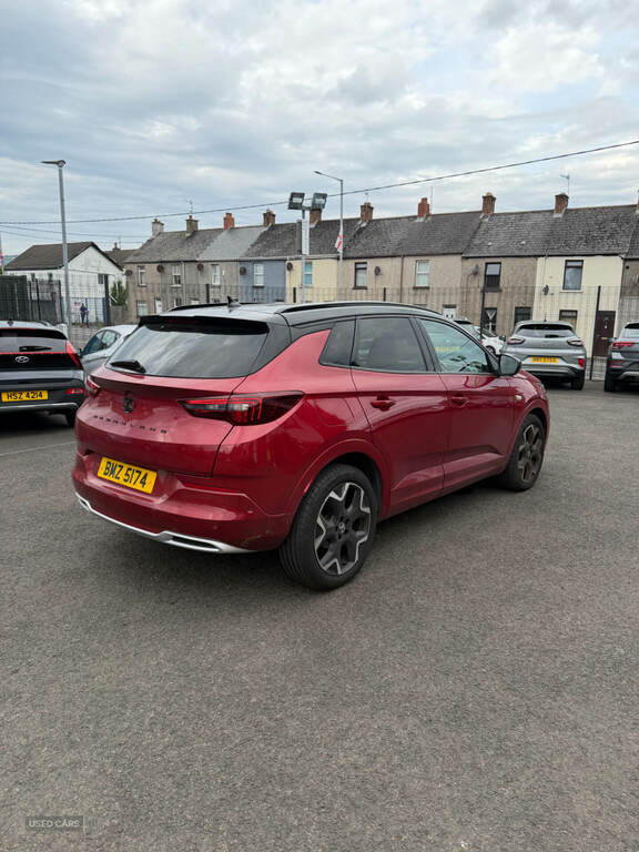 Vauxhall Grandland 1.2 Turbo Ultimate BMZ5174 Red #2