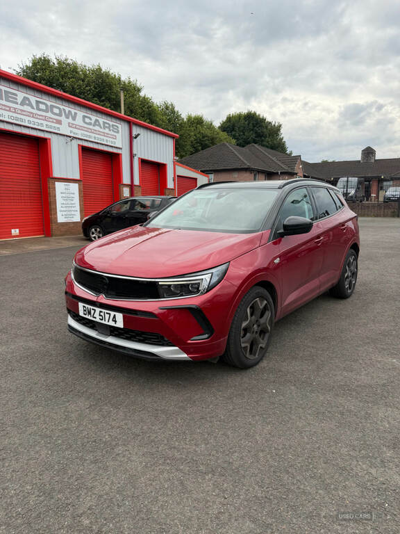 Vauxhall Grandland 1.2 Turbo Ultimate BMZ5174 Red #3