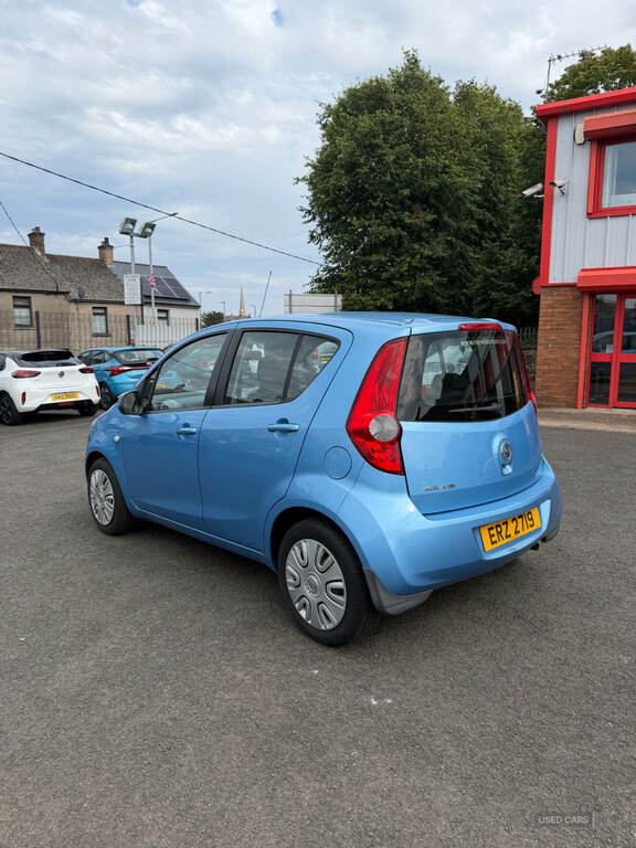 Vauxhall Agila 1.2 Vvt Ecoflex S Blue #4