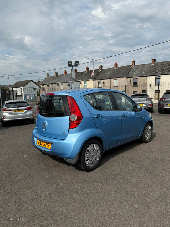 Vauxhall Agila 1.2 Vvt Ecoflex S Blue #2