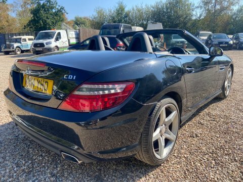 Mercedes-Benz SLK 2.1 Slk250 Cdi Black #4