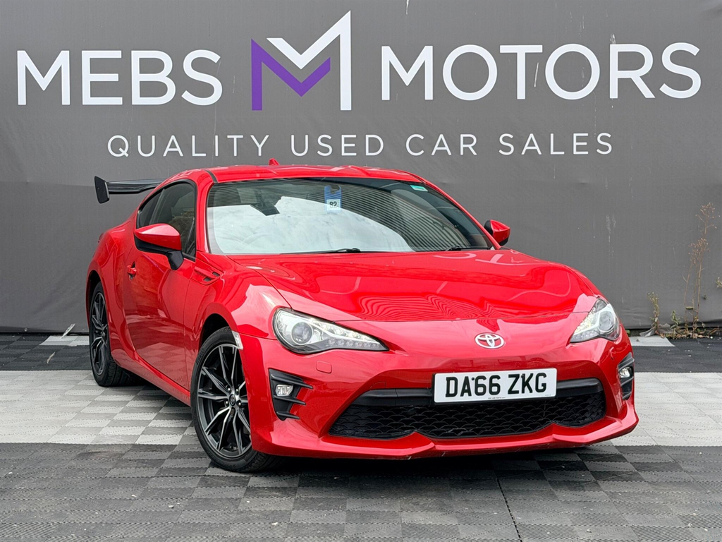 Toyota GT86 2.0 Boxer D-4s Euro 6 Red
