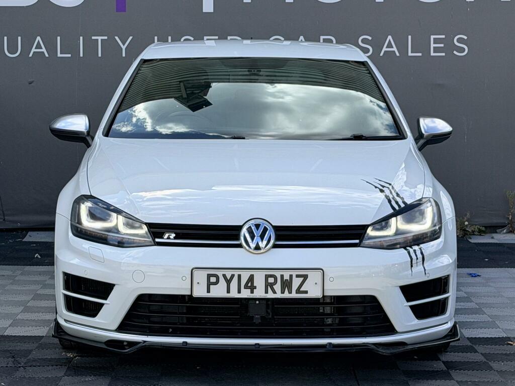 Volkswagen Golf R White #3