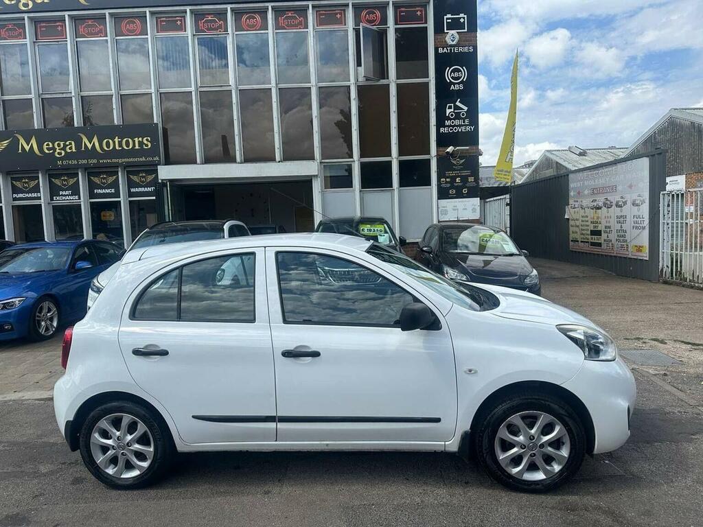 Nissan Micra Hatchback 1.2 Vibe Euro 6 201616 HJ16TYS White #3