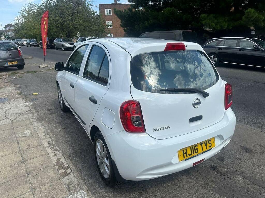 Nissan Micra Hatchback 1.2 Vibe Euro 6 201616 HJ16TYS White #6