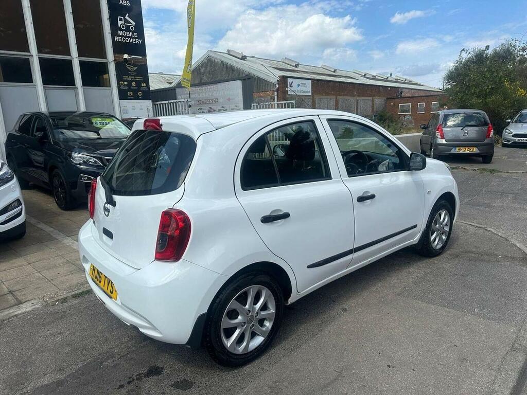 Nissan Micra Hatchback 1.2 Vibe Euro 6 201616 HJ16TYS White #4