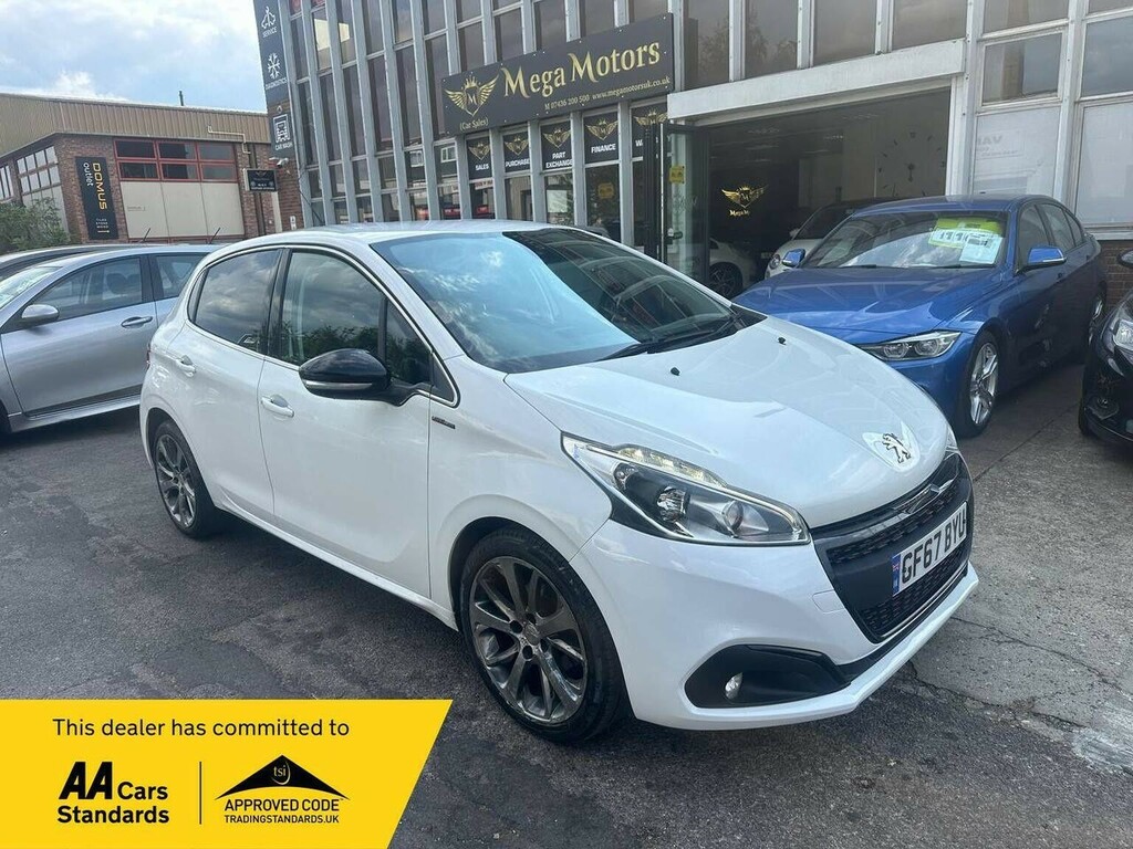 Peugeot 208 Hatchback 1.6 Bluehdi Gt Line Euro 6 201767 White