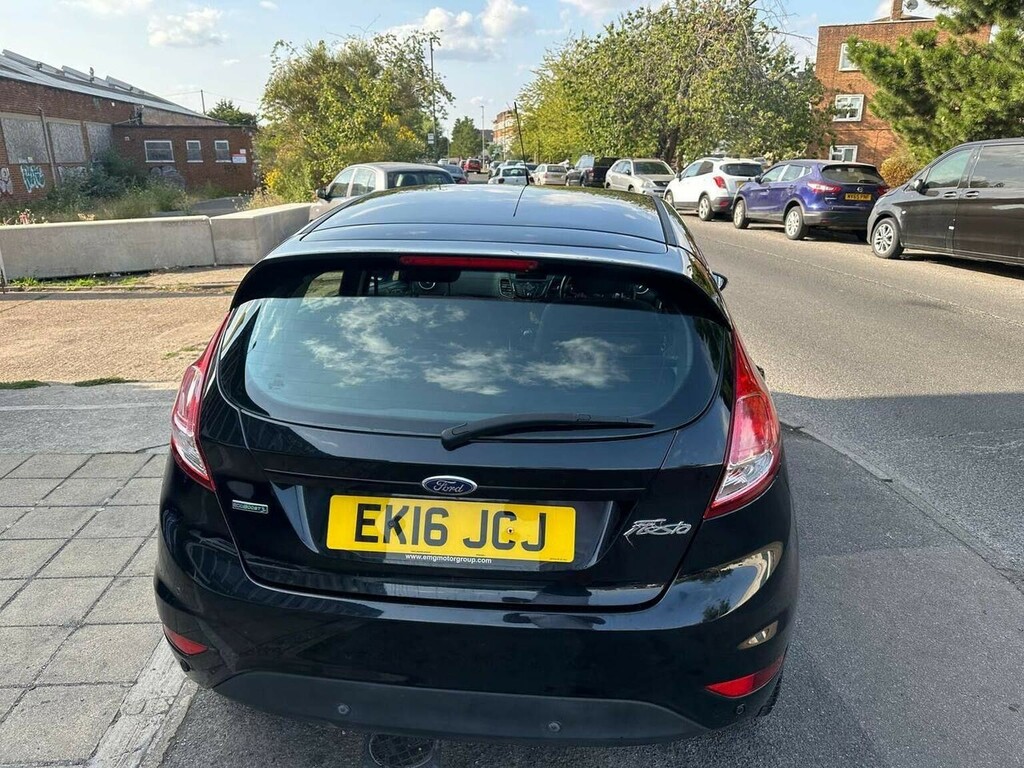 Ford Fiesta Hatchback 1.0T Ecoboost Zetec Euro 6 Ss 20 EK16JCJ Black #5
