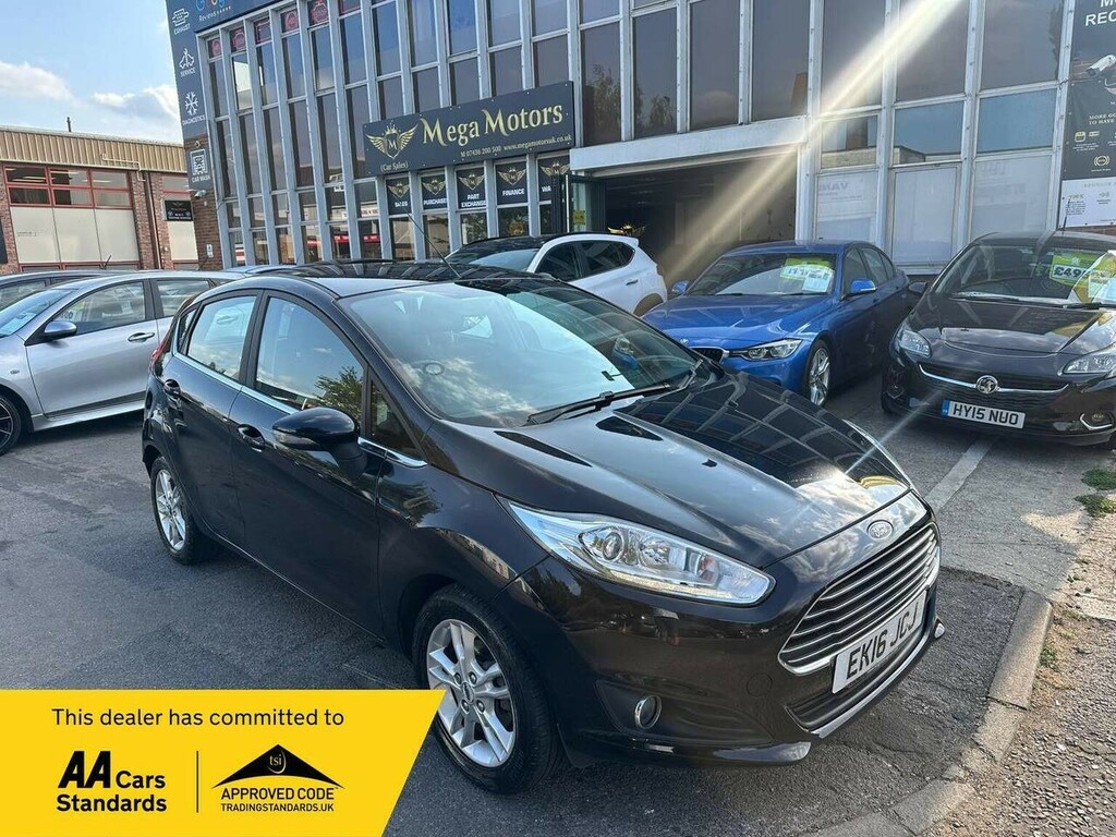 Ford Fiesta Hatchback 1.0T Ecoboost Zetec Euro 6 Ss 20 EK16JCJ Black