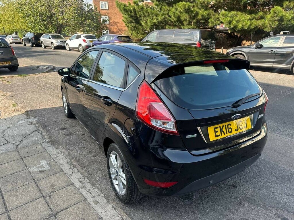 Ford Fiesta Hatchback 1.0T Ecoboost Zetec Euro 6 Ss 20 EK16JCJ Black #6