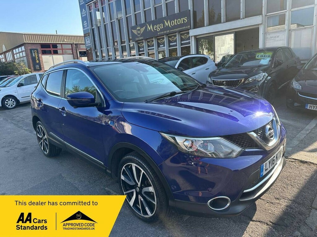 Nissan Qashqai Suv 1.6 Dig-t Tekna 2Wd Euro 6 Ss 201616 Blue