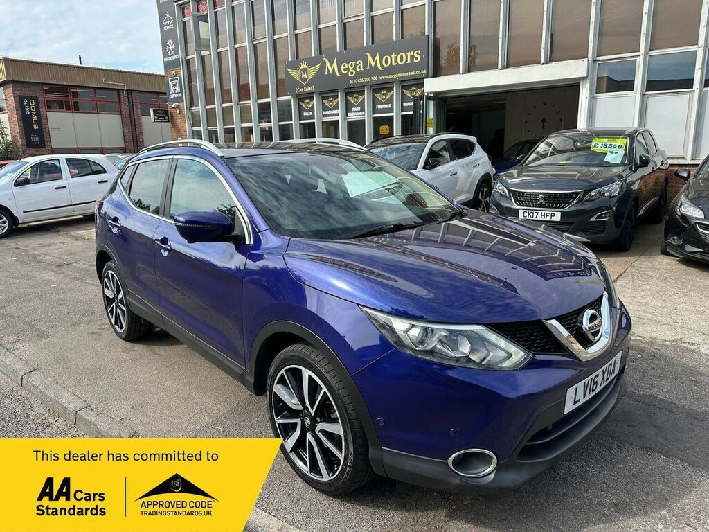 Nissan Qashqai Suv 1.2 Dig-t Tekna Xtron 2Wd Euro 6 Ss 20 LV16XDA Blue