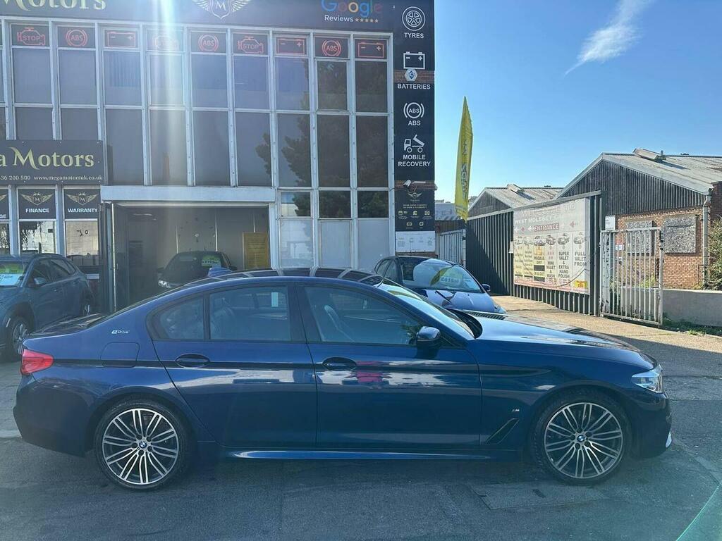 BMW 5 Series 2.0 530E 9.2Kwh M Sport Euro 6 Ss Blue #3