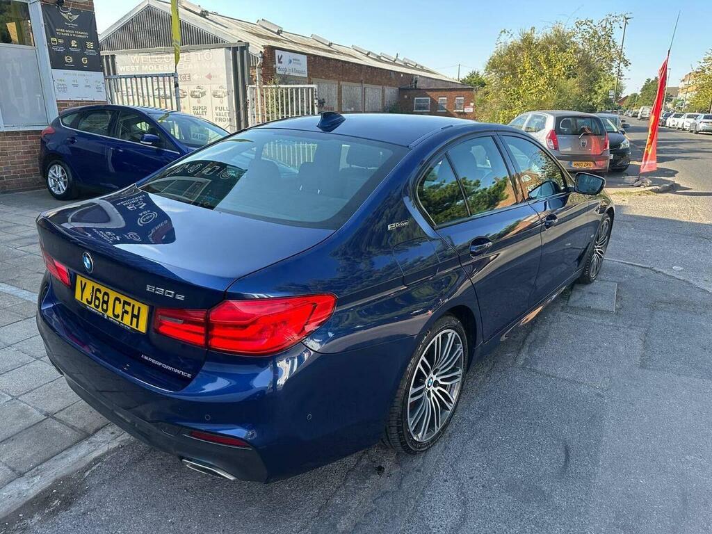 BMW 5 Series 2.0 530E 9.2Kwh M Sport Euro 6 Ss Blue #4