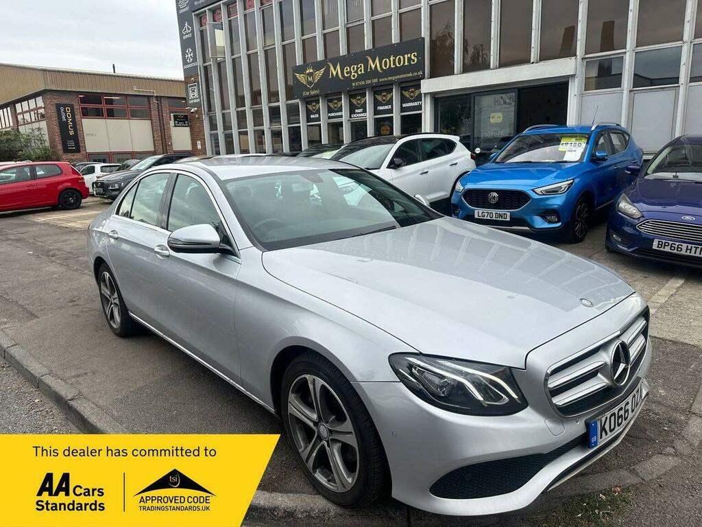 Mercedes-Benz E Class Saloon 2.0 E220d Se G-tronic Euro 6 Ss 20 Silver