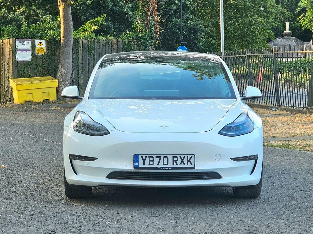 Tesla Model 3 Dual Motor Long Range 4Wde 202070 YB70RXK White #2