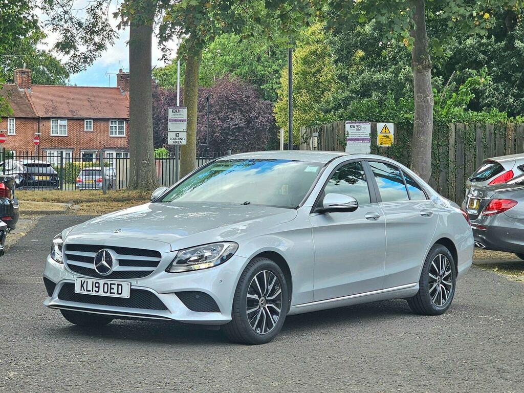 Mercedes-Benz C Class 1.5 C200 Mhev Eq Boost Se G-tronic Euro 6 Ss 4 KL19OED Silver #3
