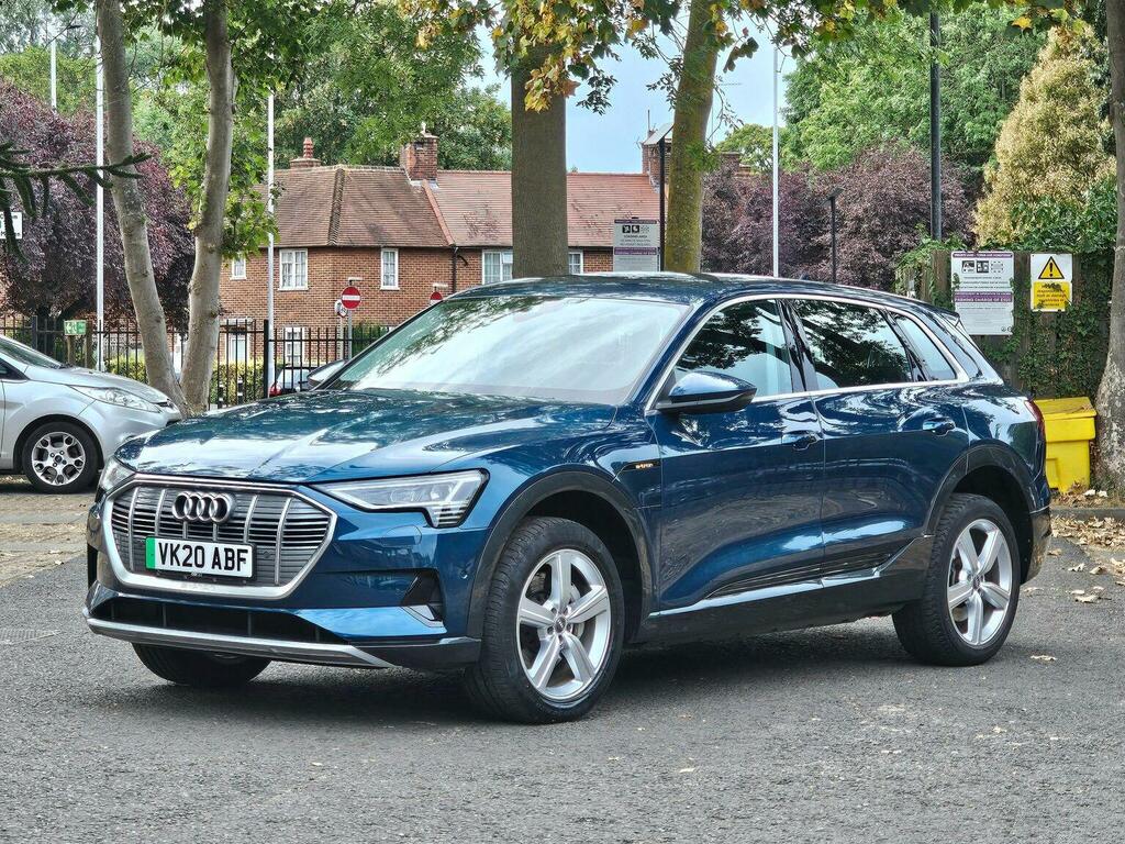 Audi E-tron 50 Technik Quattro 71.2Kwh 202020 VK20ABF Blue #3