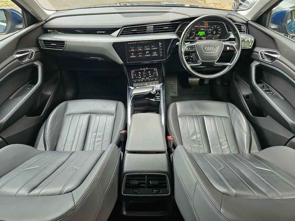 Audi E-tron 50 Technik Quattro 71.2Kwh 202020 VK20ABF Blue #4
