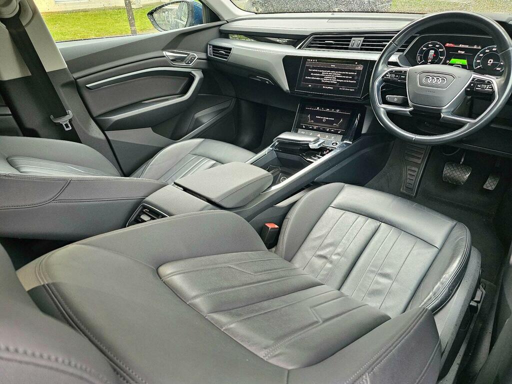 Audi E-tron 50 Technik Quattro 71.2Kwh 11Kw Charger LM71DWF Blue #5