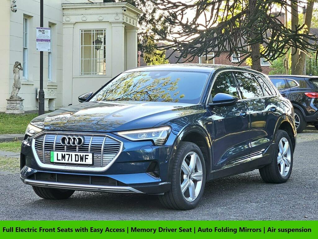 Audi E-tron 50 Technik Quattro 71.2Kwh 11Kw Charger LM71DWF Blue #3