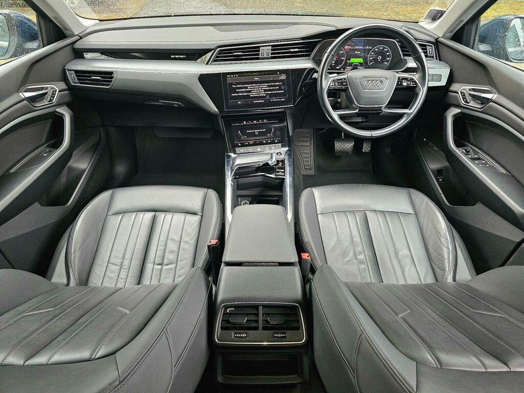 Audi E-tron 50 Technik Quattro 71.2Kwh 11Kw Charger LM71DWF Blue #4
