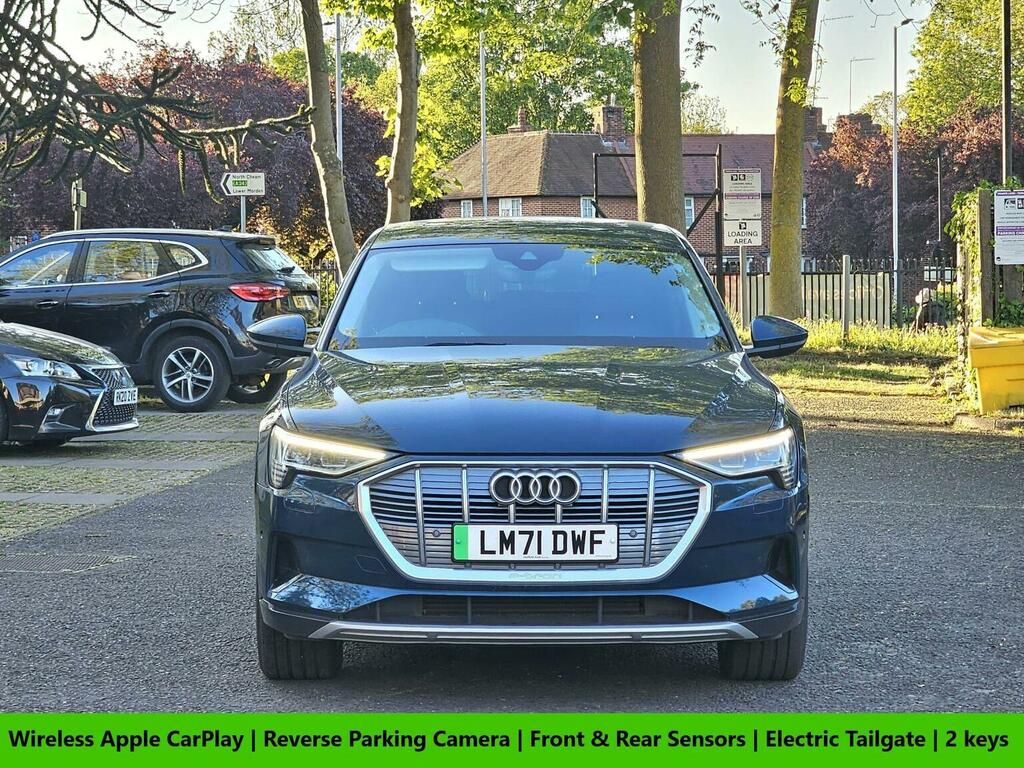 Audi E-tron 50 Technik Quattro 71.2Kwh 11Kw Charger LM71DWF Blue #2