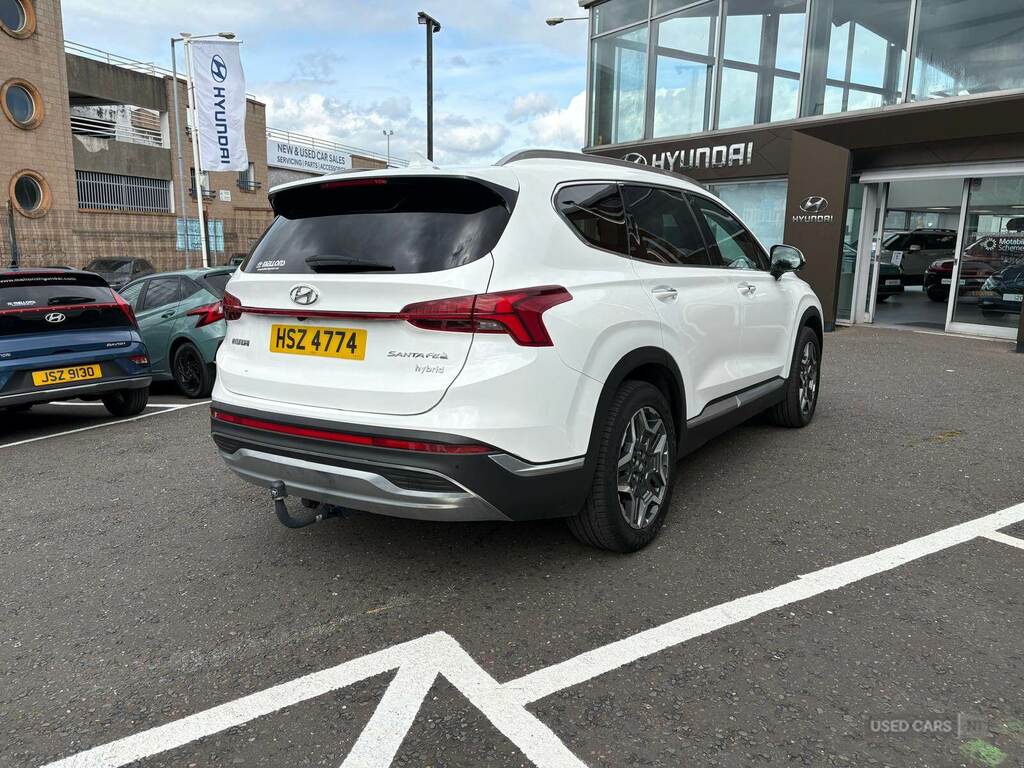 Hyundai Santa Fe 1.6 Tgdi Hybrid Ultimate White #3