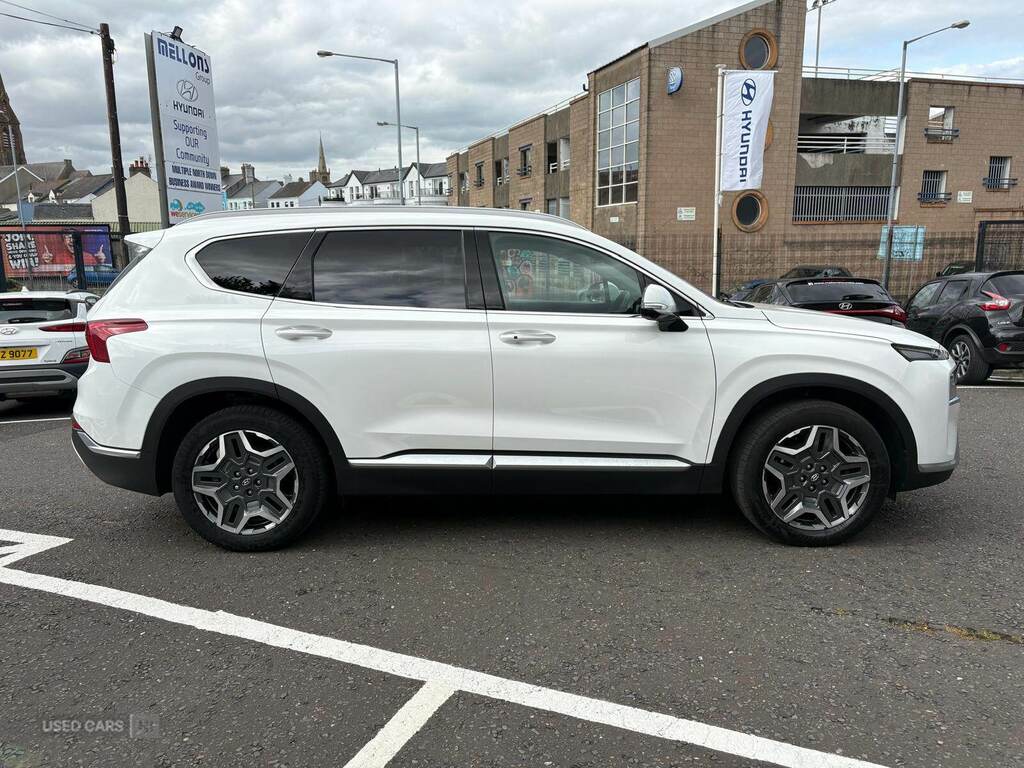 Hyundai Santa Fe 1.6 Tgdi Hybrid Ultimate White #2