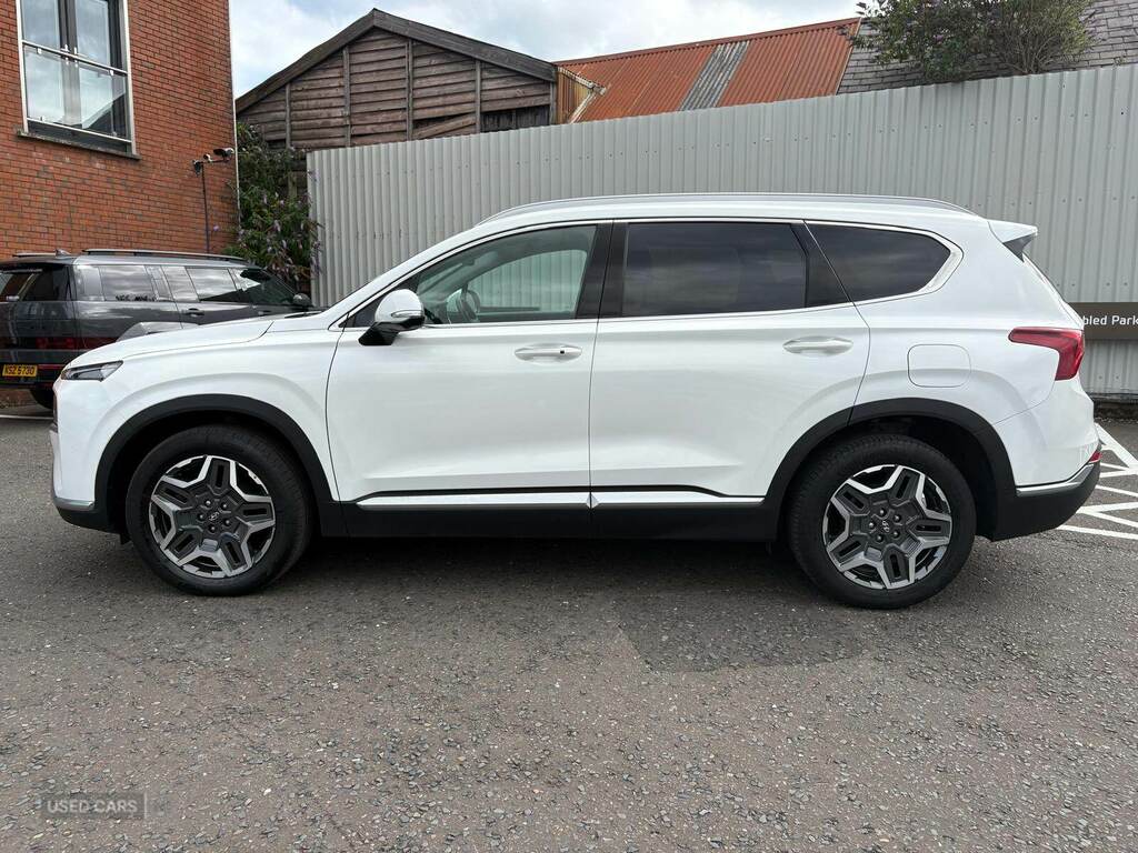 Hyundai Santa Fe 1.6 Tgdi Hybrid Ultimate White #6