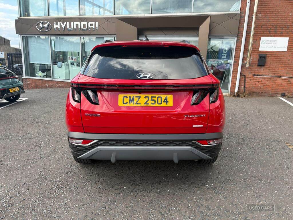 Hyundai Tucson 1.6 Tgdi Premium 2Wd Red #4