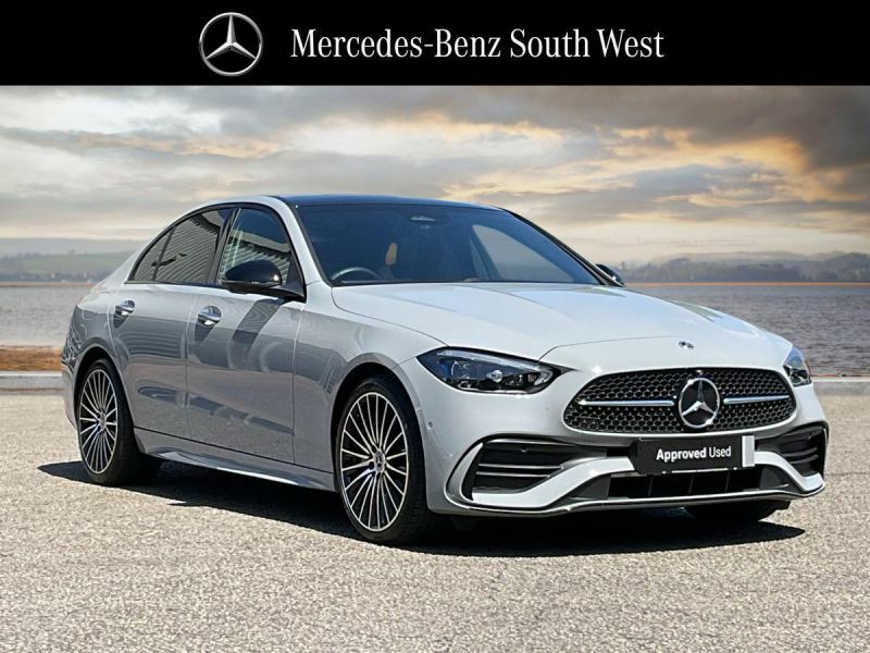 Mercedes-Benz C Class C 300 Amg Line Prem Mhe Black #1