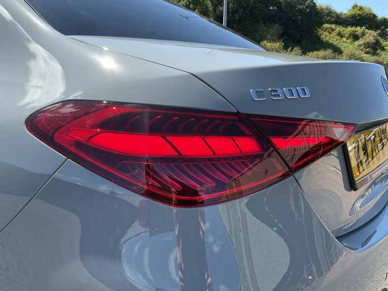 Mercedes-Benz C Class C 300 Amg Line Prem Mhe Black #20