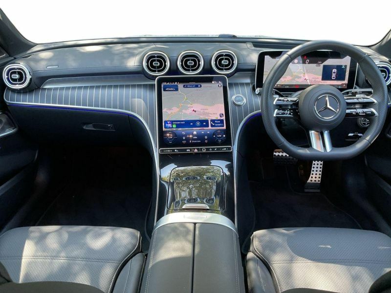 Mercedes-Benz C Class C 300 Amg Line Prem Mhe Black #7