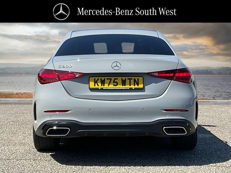 Mercedes-Benz C Class C 300 Amg Line Prem Mhe Black #12